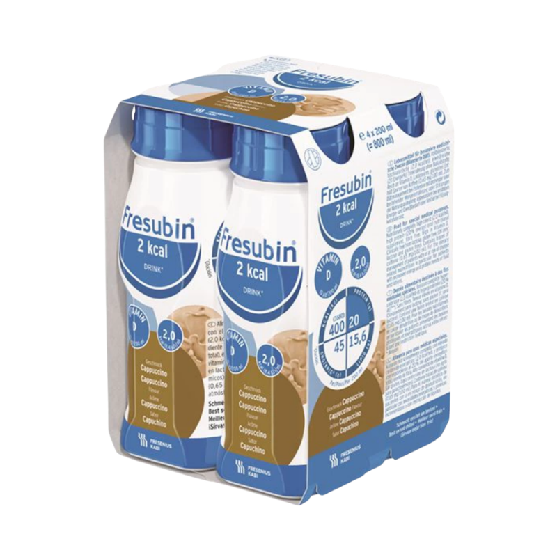 FRESUBIN 2KCAL CAPPUCINO 200ML 4S