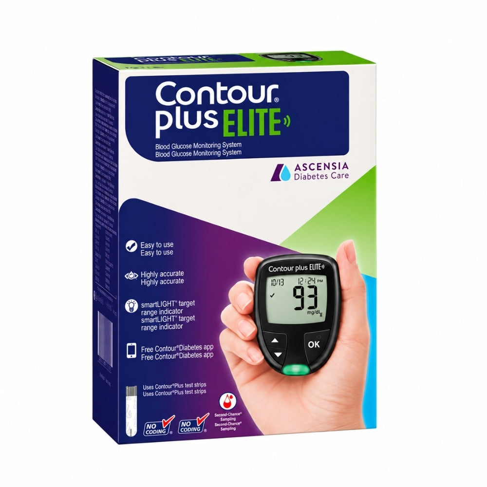 CONTOUR PLUS ELITE STARTER KIT + TEST STRIP 25S