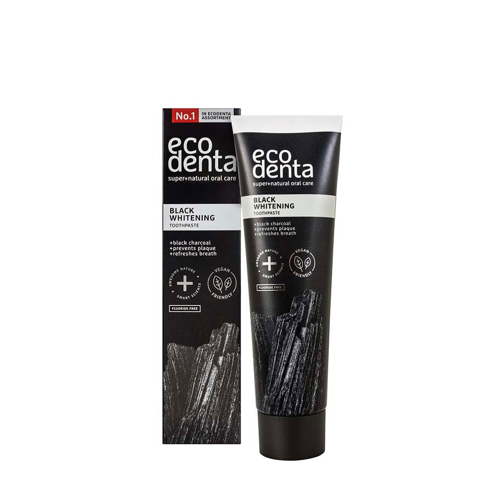 ECODENTA BLACK WHITENING TOOTHPASTE 100ML
