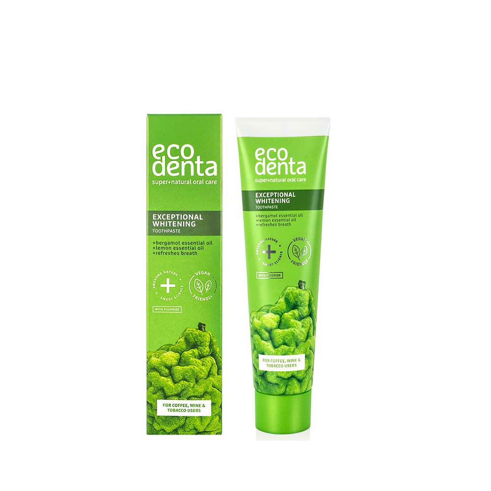 ECODENTA EXCEPTIONAL WHITENING TOOTHPASTE 100ML