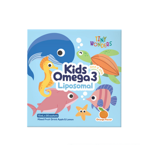TINY WONDERS KIDS OMEGA LIQUID SACHET 15ML 30S
