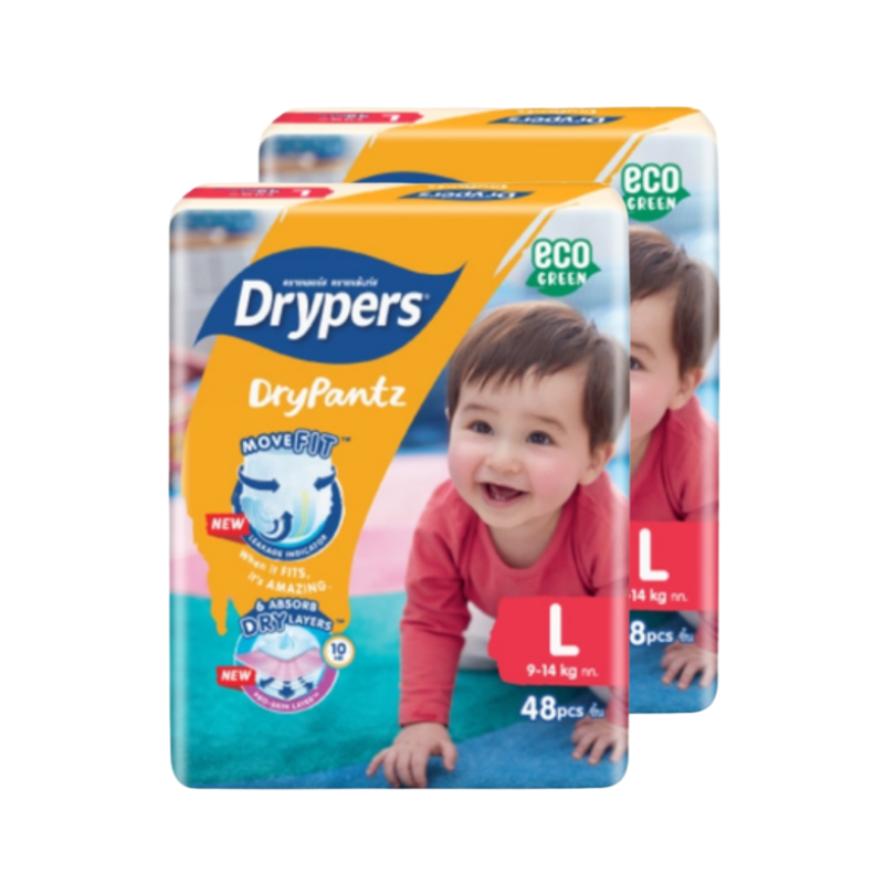 DRYPERS DRYPANTZ L 48SX2