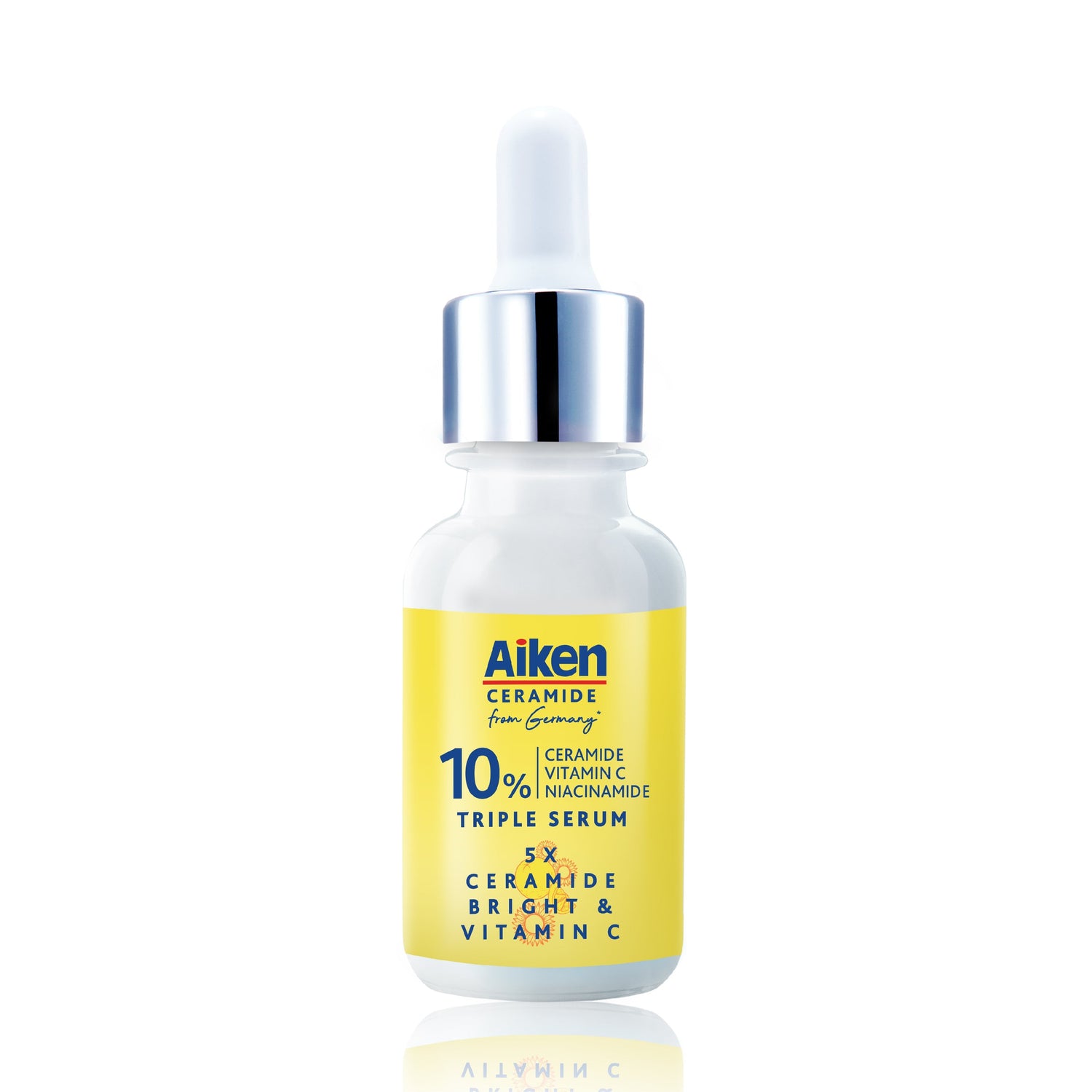 AIKEN 5X CERAMIDE BRIGHT & VITAMIN C 10% TRIPLE SERUM 15ML