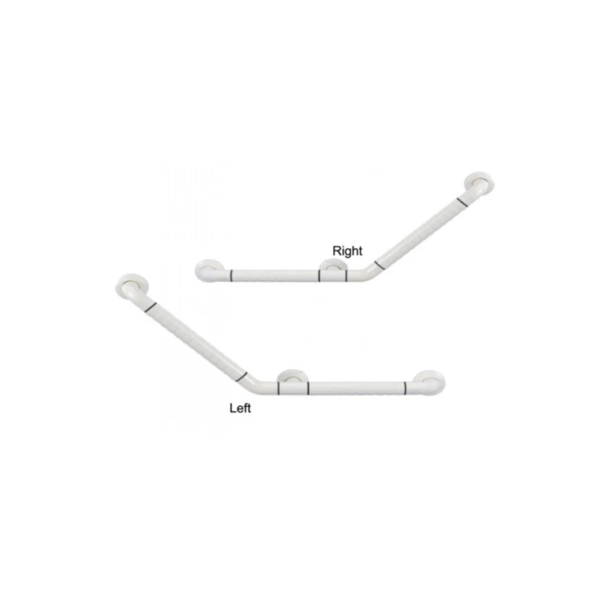 HOSPIGUARD STAINLESS STEEL (135) SHOWER GRAB BAR 1S