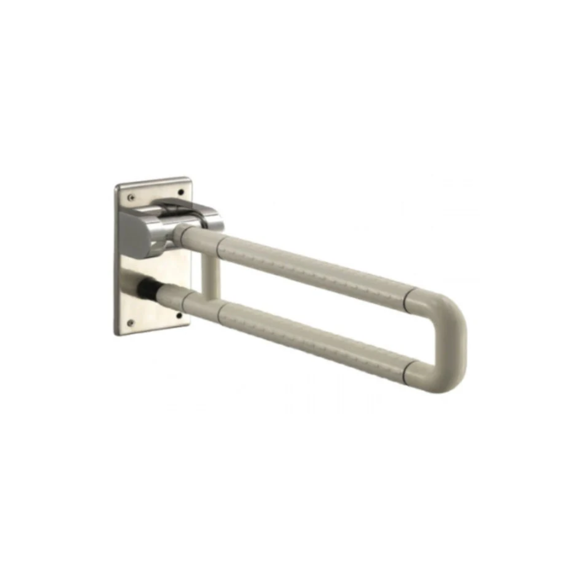 HOSPIGUARD STAINLESS STEEL U-SHAPED FOLD-UP GRAB BAR