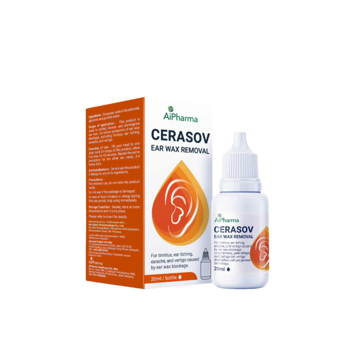 CERASOV EAR WAX REMOVAL 20ML