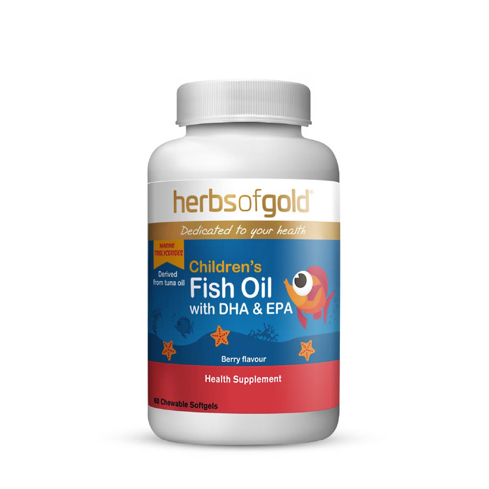HOG CHILDREN’S FISH OIL W/ DHA + EPA 60S