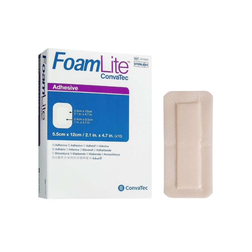 CONVATEC FOAM LITE STERILE 5.5CMX12CM (421563) 10S
