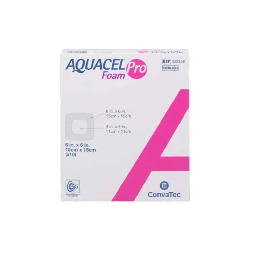 CONVATEC AQUACEL FOAM PRO NAI 15CMX15CM (422358) 10S
