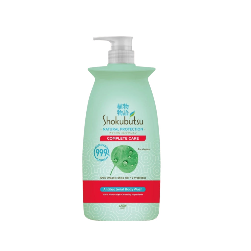SHOKUBUTSU ANTIBACTERIAL BODY WASH NATURAL PROTECTION COMPLETE CARE 900G