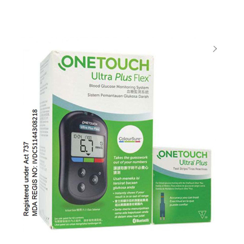 ONETOUCH ULTRA PLUS FLEX METER STARTER KIT + ULTRA PLUS STRIP 25S