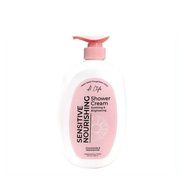 A.LIFE SHOWER CREAM SENSITIVE NOURISHING SOOTHING & BRIGHTENING 1000ML