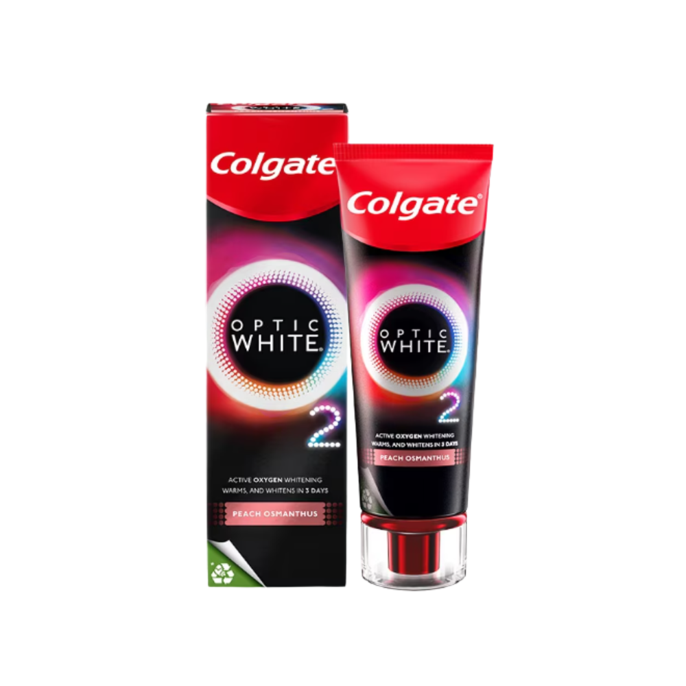 COLGATE TOOTHPASTE OPTIC WHITE PEACH OSMANTHUS 85G