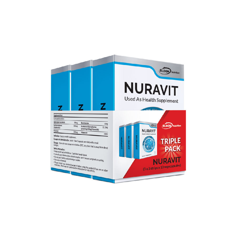 ELDON NUTRITION NURAVIT CAPSULE 10SX3X3