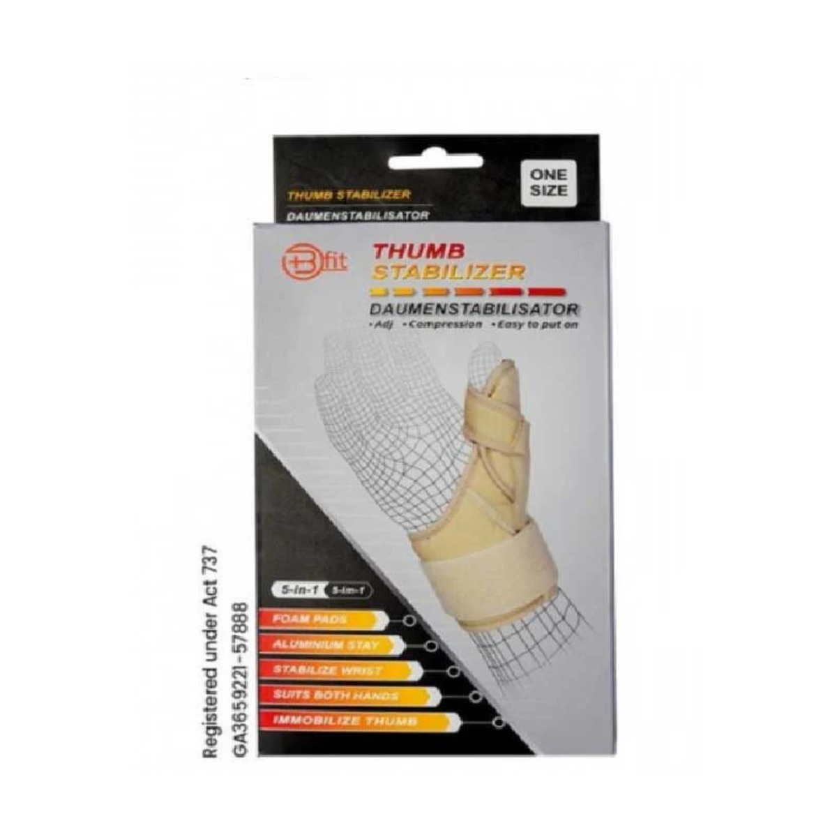 BFIT 5IN1 THUMB STABILIZER U T172