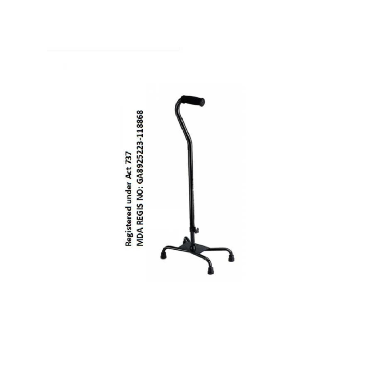 HOSPIGUARD WIDE BASED QUAD CANE MY09441-W