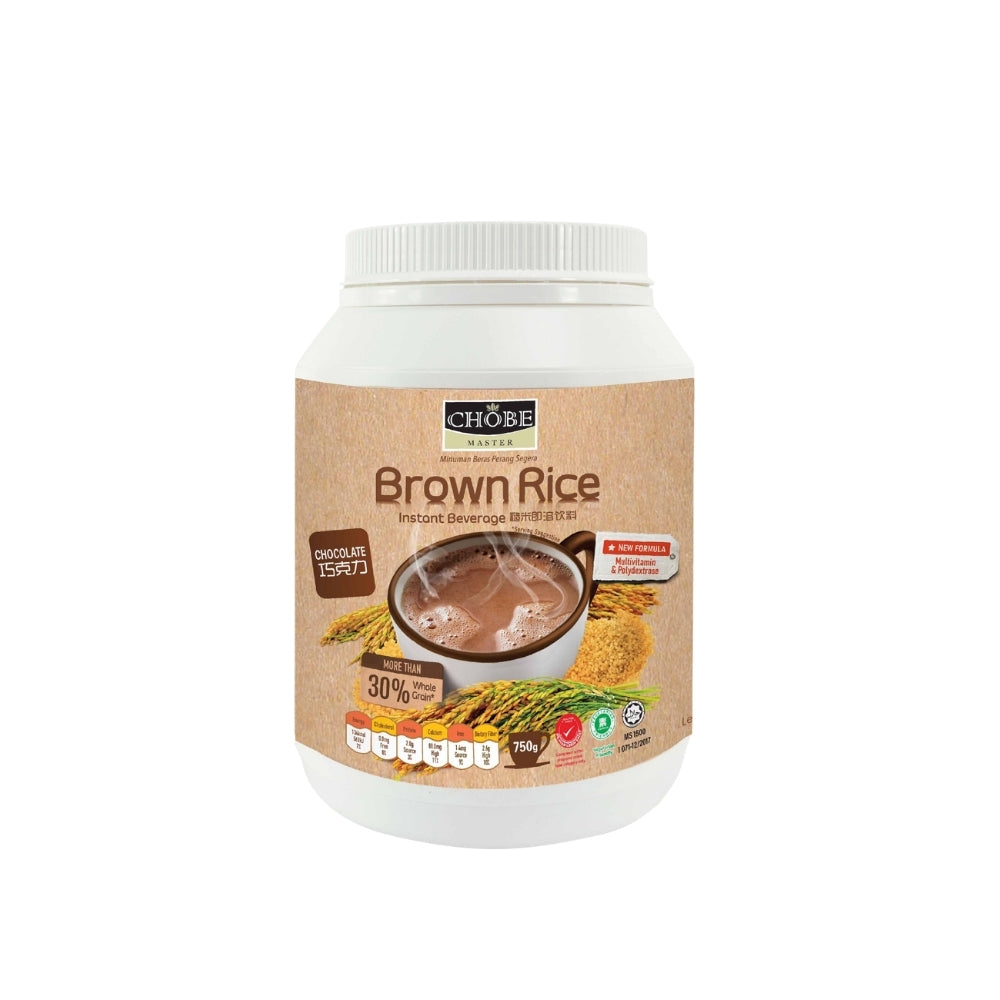 CHOBE MASTER BROWN RICE INSTANT BEVERAGE CHOCOLATE 750G