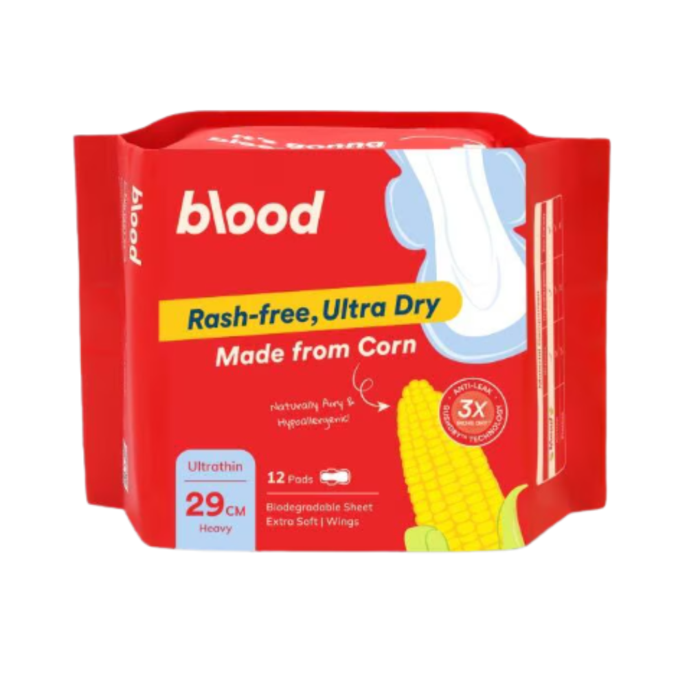 BLOOD CORN PAD ULTRATHIN HEAVY 29CM 12S