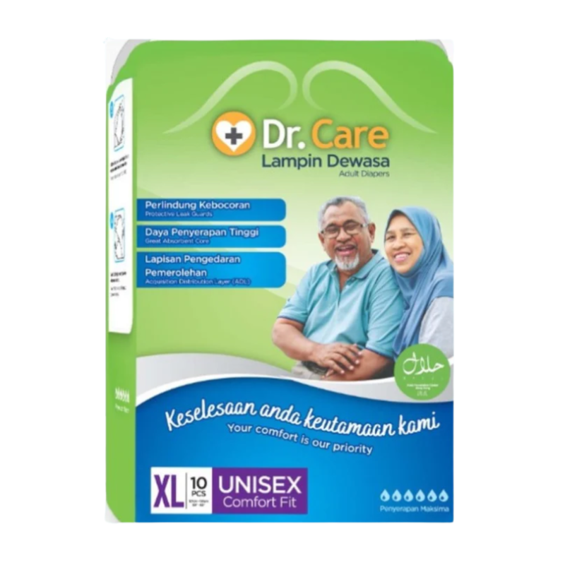 DR CARE DIAPERS XL