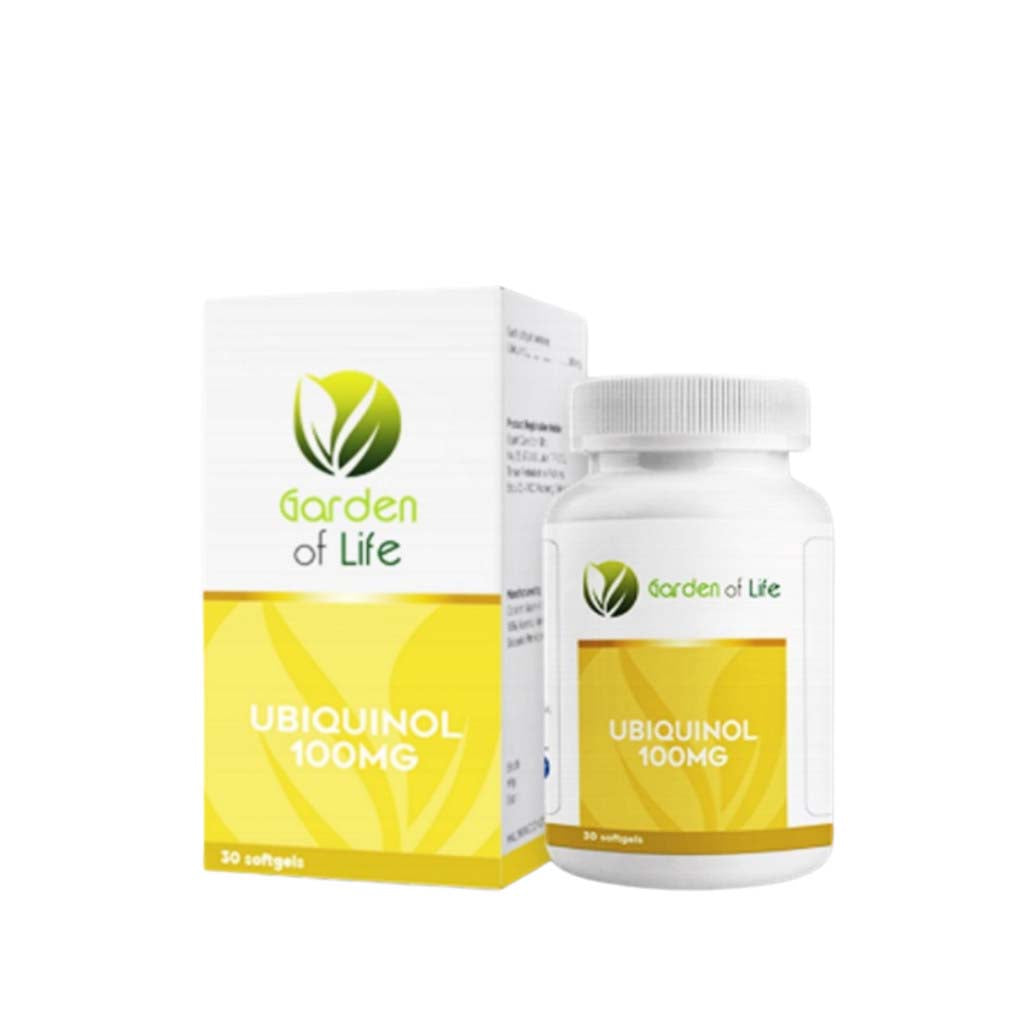 GARDEN OF LIFE COQ10 UBIQUINOL 100MG 30S