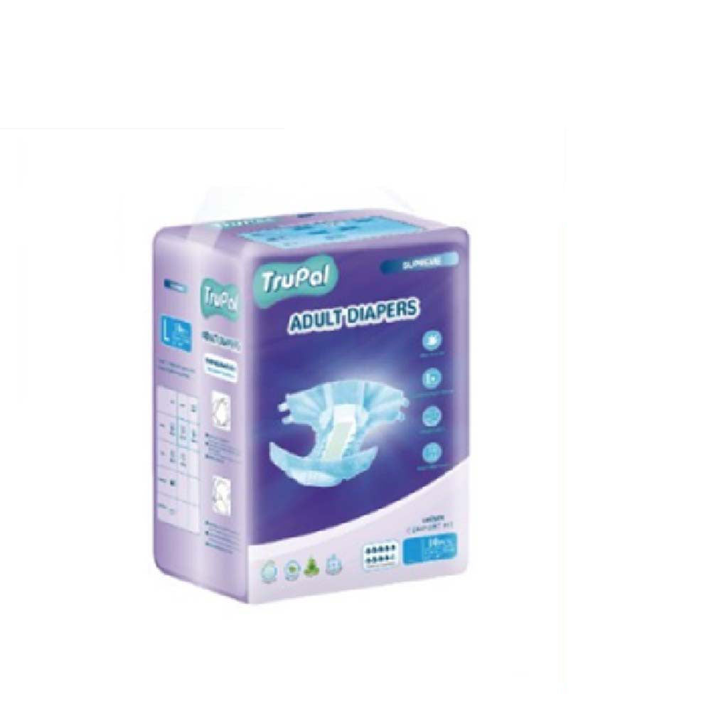TRUPAL ADULT DIAPERS SUPREME L 10S