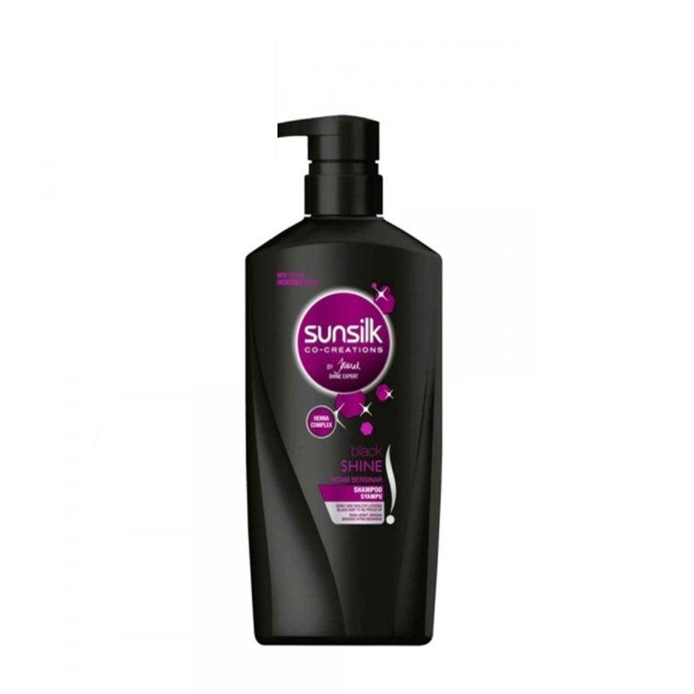 SUNSILK SHAMPOO STUNNING BLACK SHINE 625ML