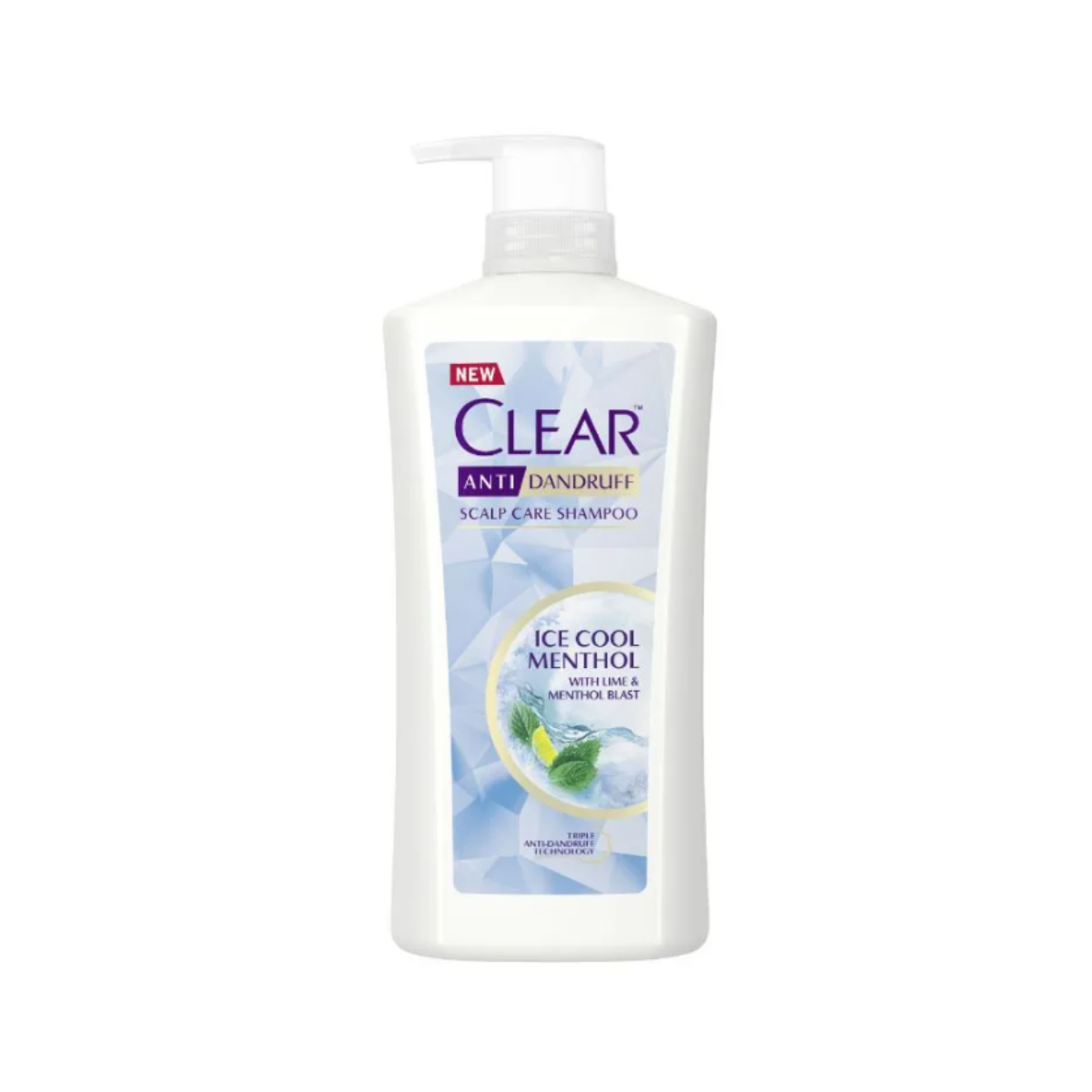 CLEAR MEN ICE COOL MENTHOL SHAMPOO 650ML