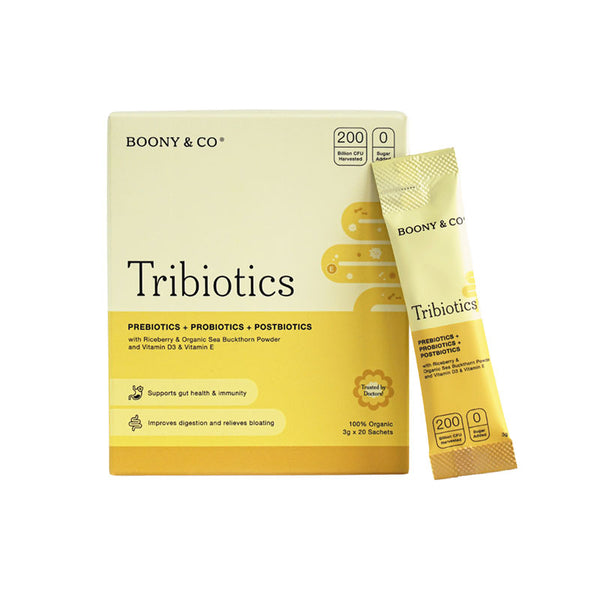 BOONY & CO TRIBIOTICS: PREBIO+PROBIO+POSTBIO 20S