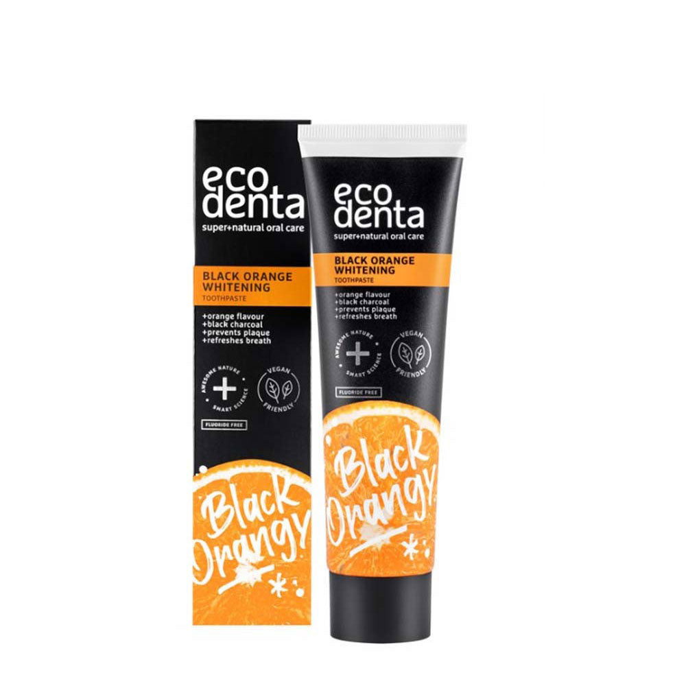 ECODENTA BLACK ORANGE WHITENING TOOTHPASTE 100ML