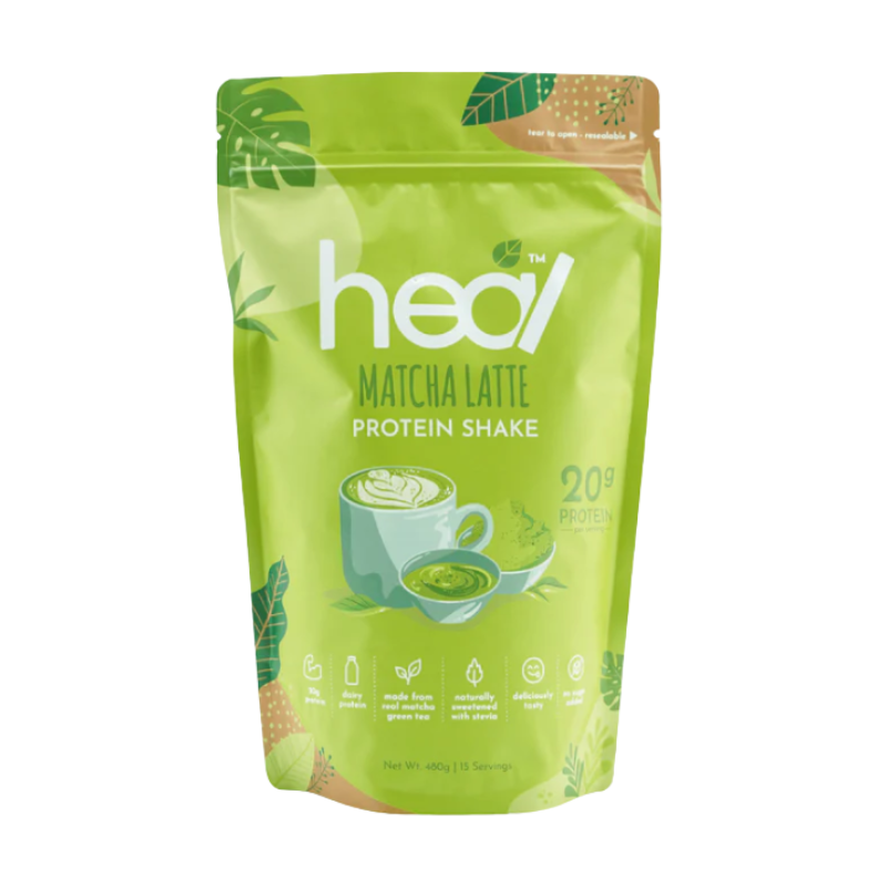 HEAL MATCHA LATTE PROTEIN SHAKE 480G