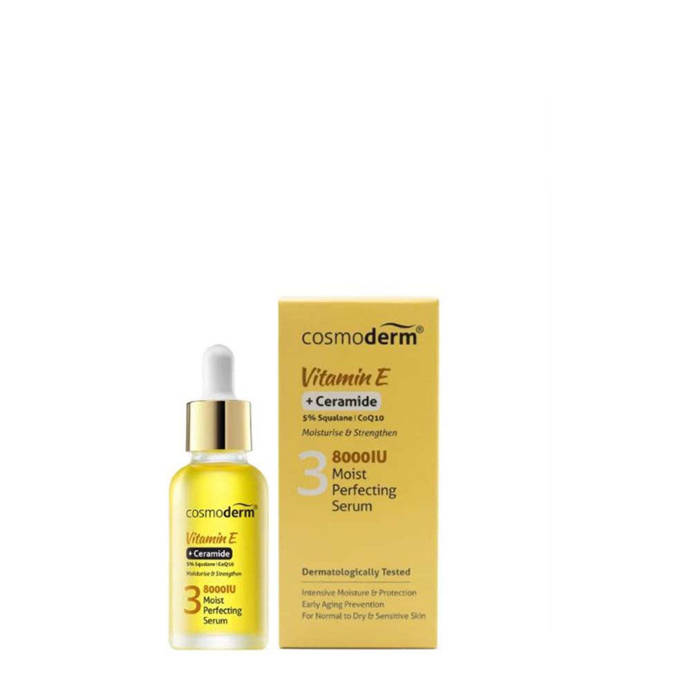 COSMODERM VITAMIN E 8000IU MOIST PERFECTING SERUM 30ML