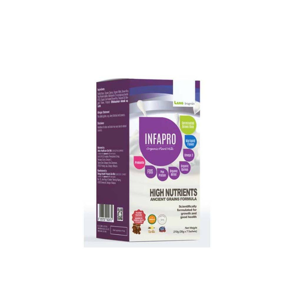 LANG BRAGMAN INFAPRO PLANT MILK 30G 7S