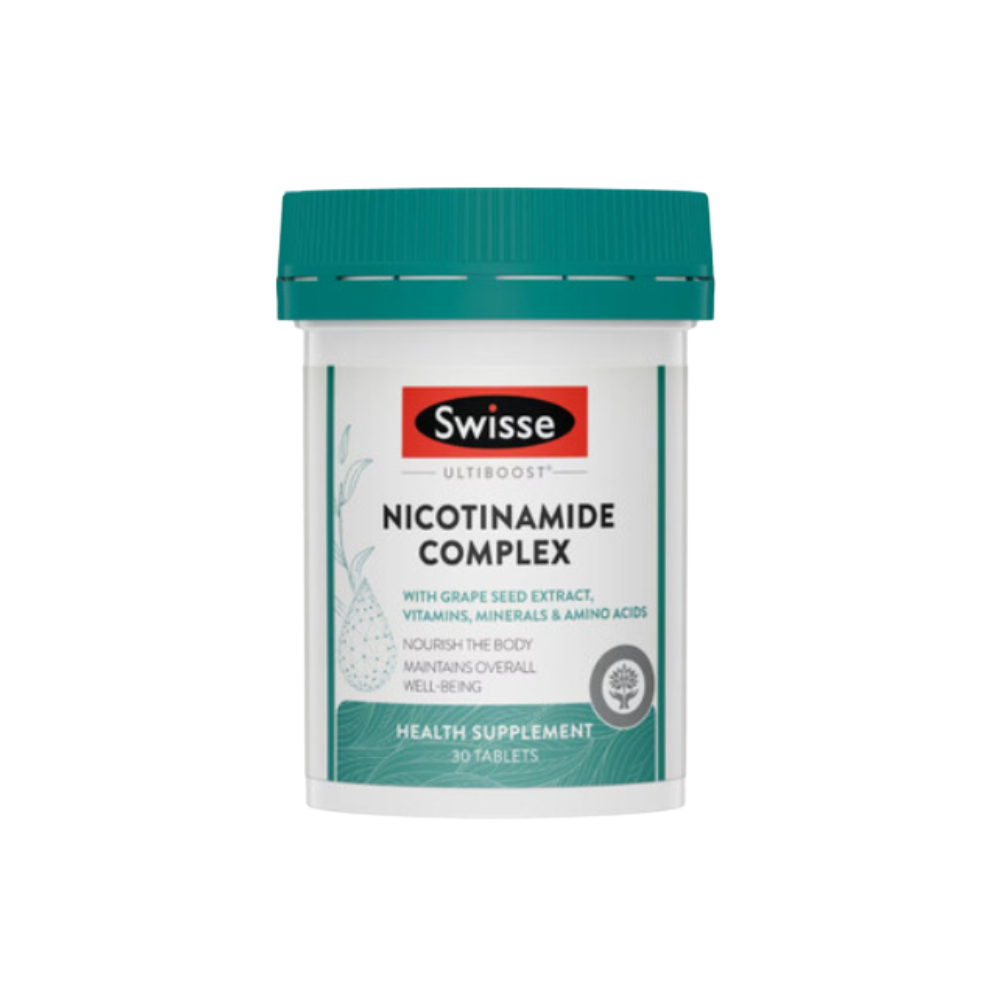 SWISSE ULTIBOOST NICOTINAMIDE COMPLEX 30S