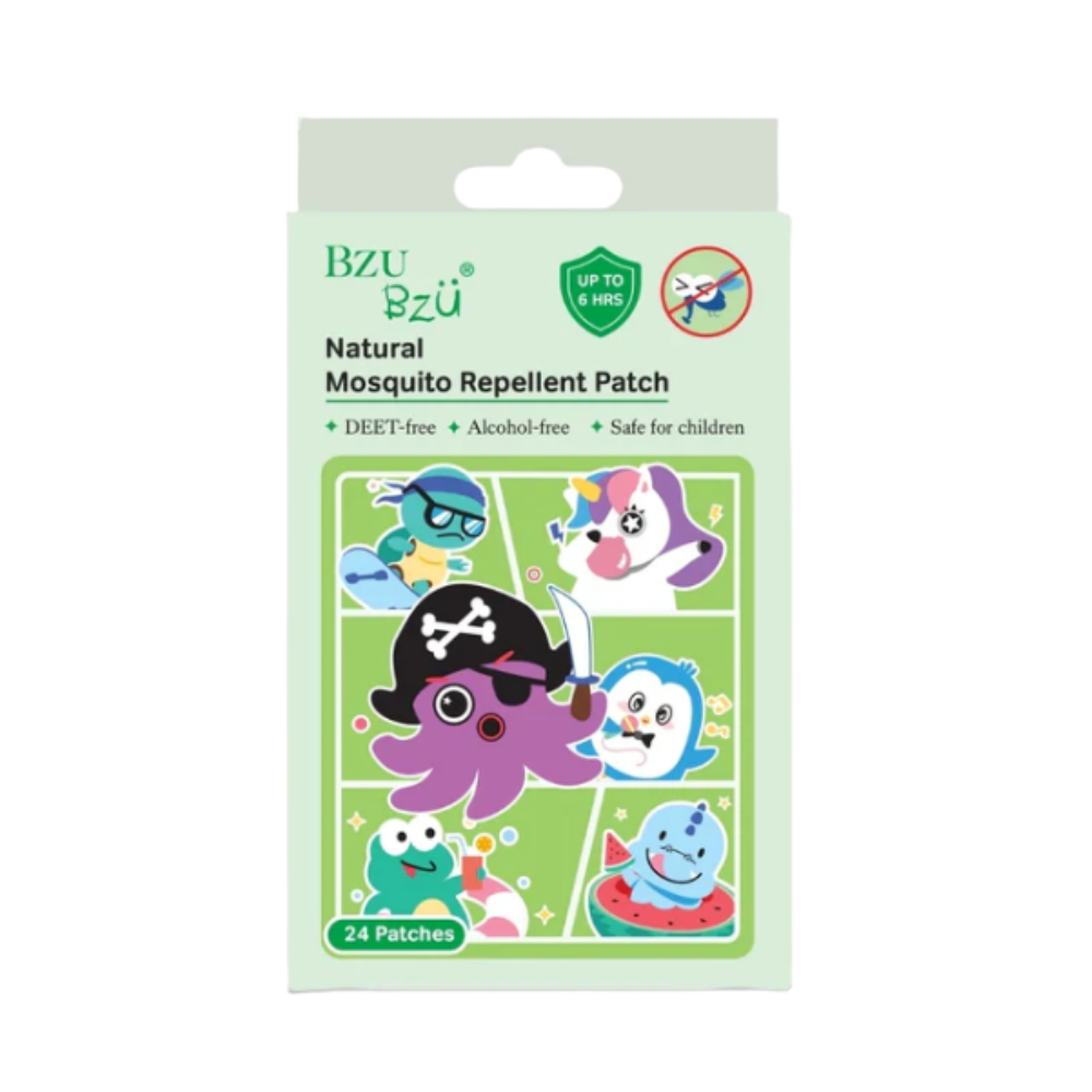 BZU BZU MOSQUITO REPELLENT PATCH 24S