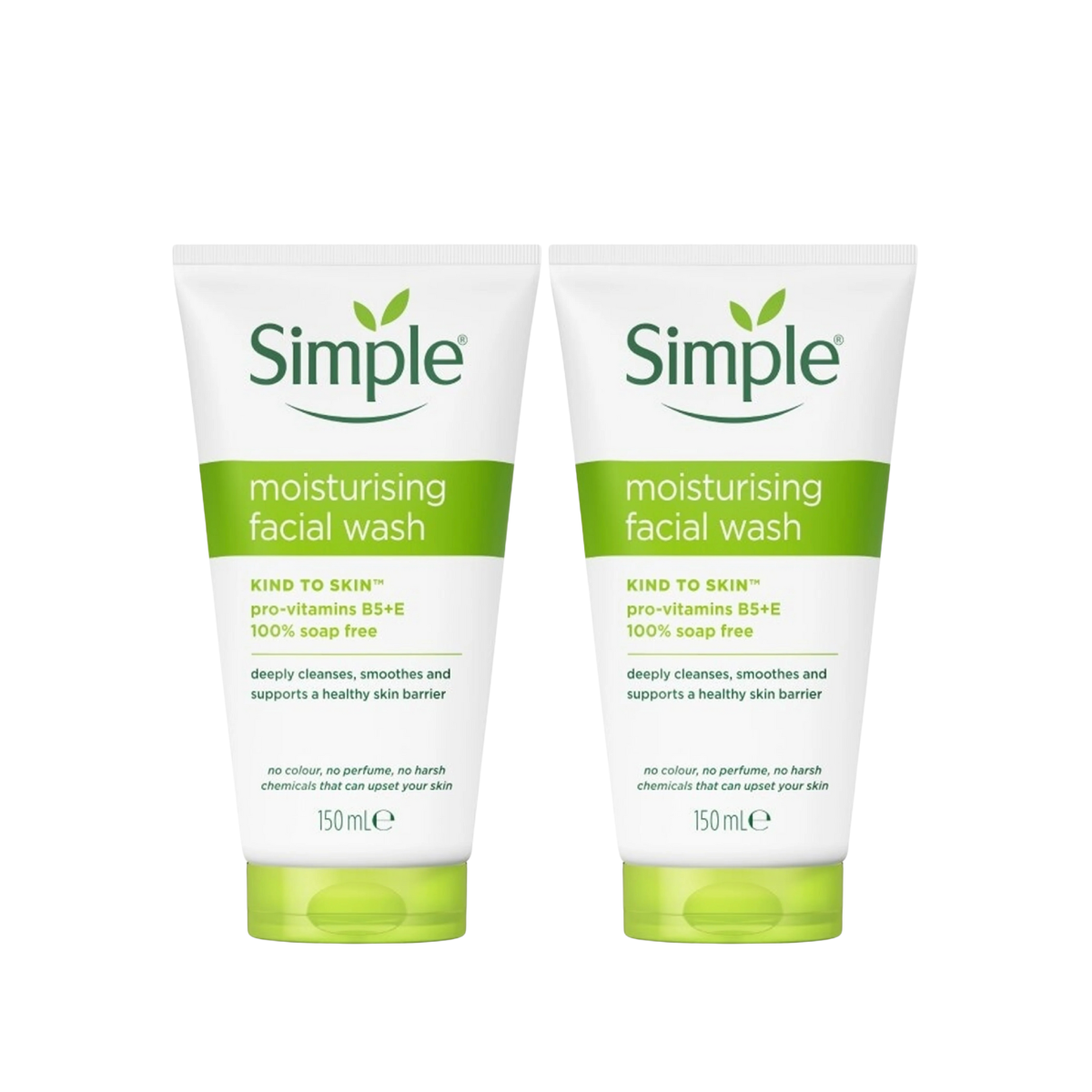SIMPLE MOISTURISING FACIAL WASH 150ML 2S