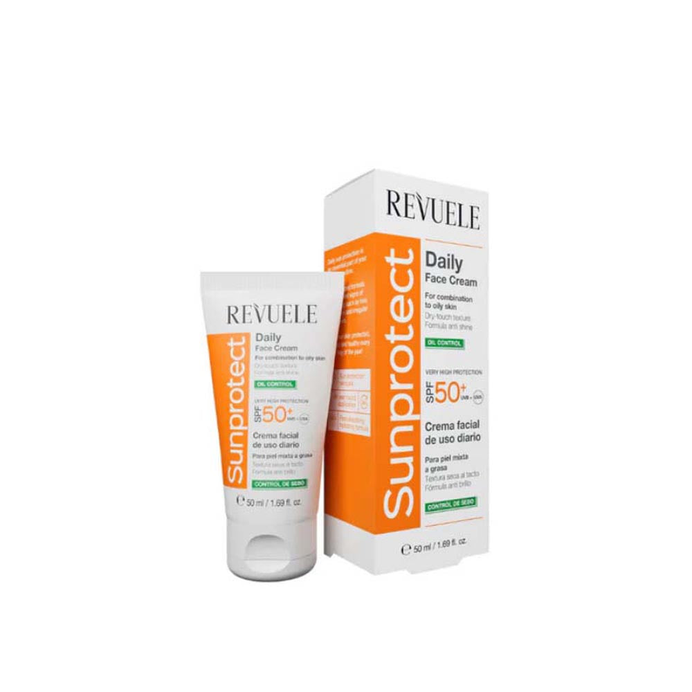 REVUELE SUNPROTECT DAILY FACE CREAM-OILCONTROL SPF 50+ 50ML