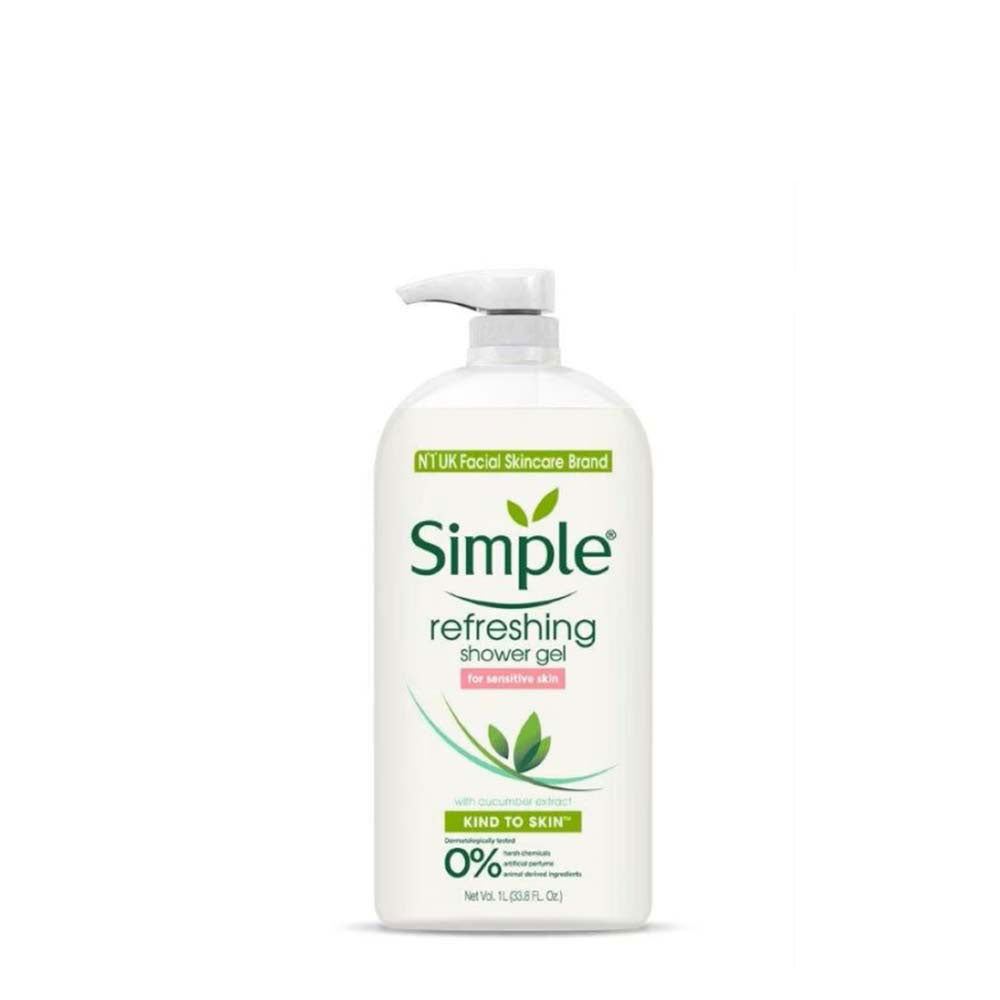 SIMPLE SHOWER GEL KIND TO SKIN REFRESHING 1L