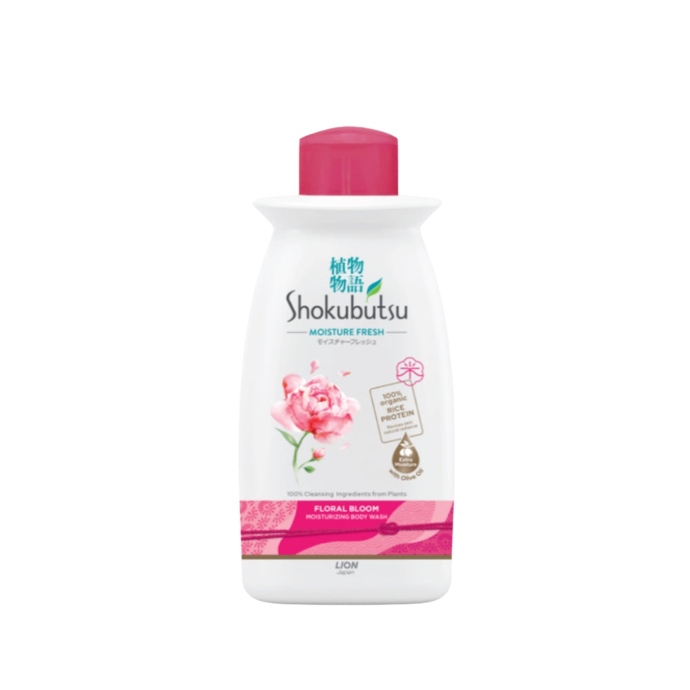 SHOKUBUTSU SHOWER FOAM FLORAL DELIGHT 220ML