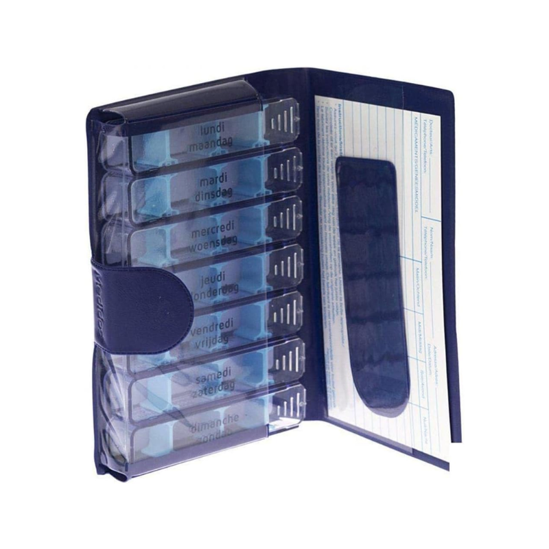 MEDIDOSE WEEKLY SMALL PILL PLANNER 1S