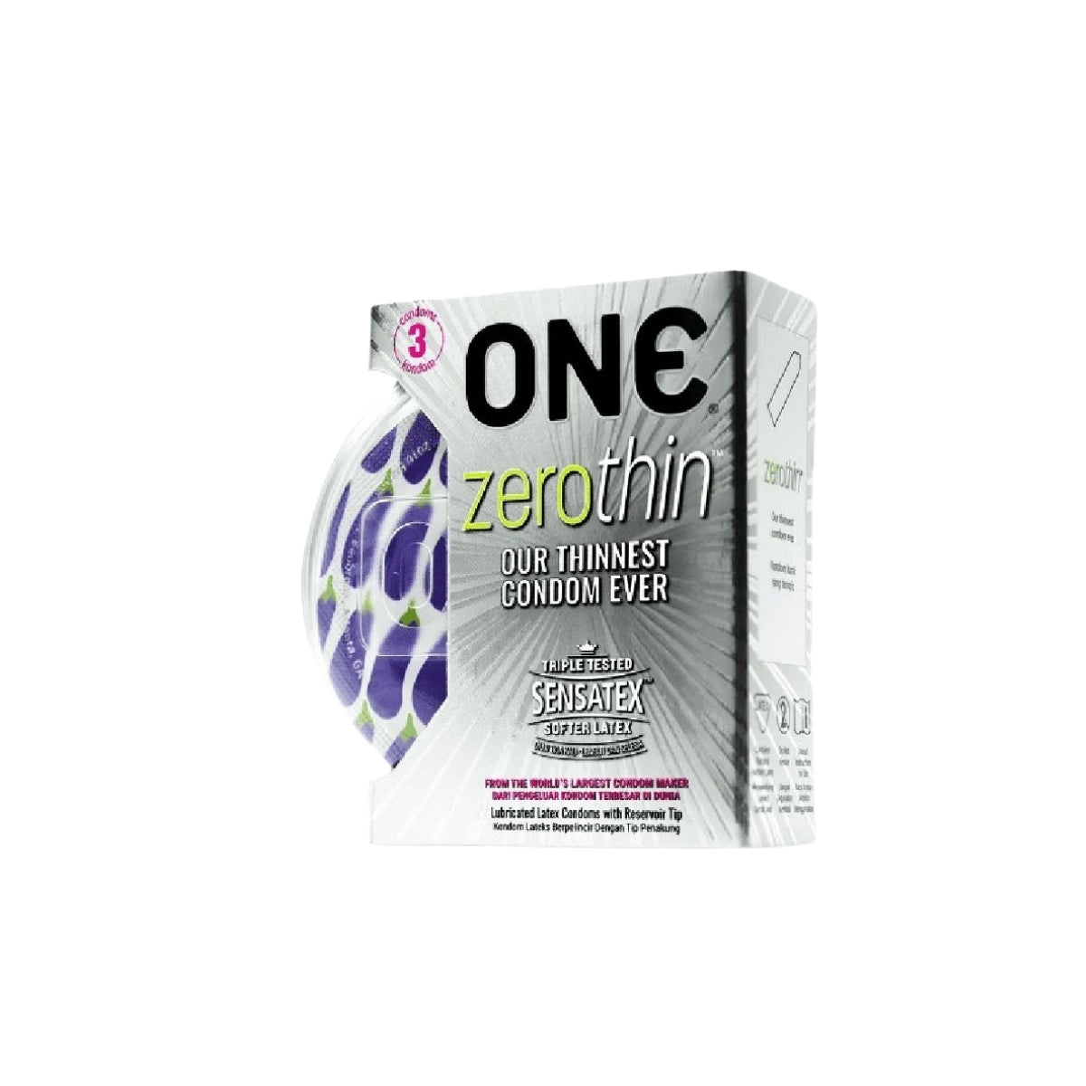 ONE CONDOM ZEROTHIN 3S