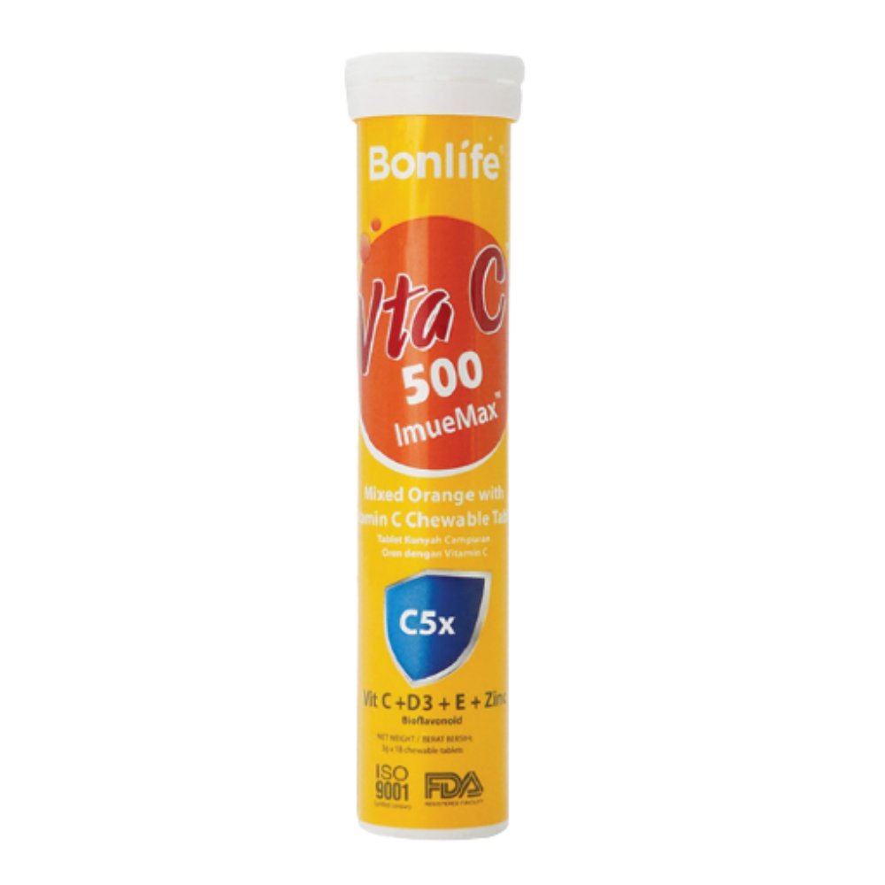 BONLIFE VTA 500MG IMUEMAX CHEW 18S