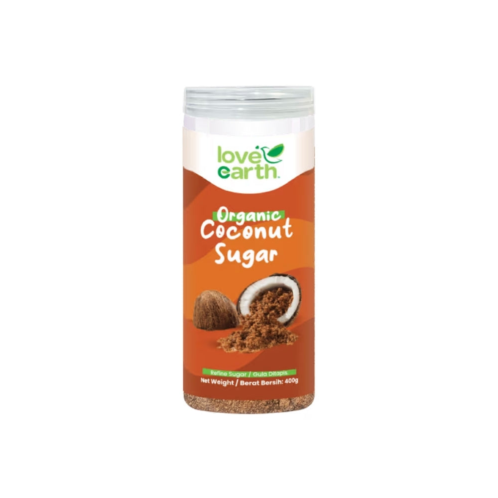 LOVE EARTH ORG COCONUT SUGAR 400G