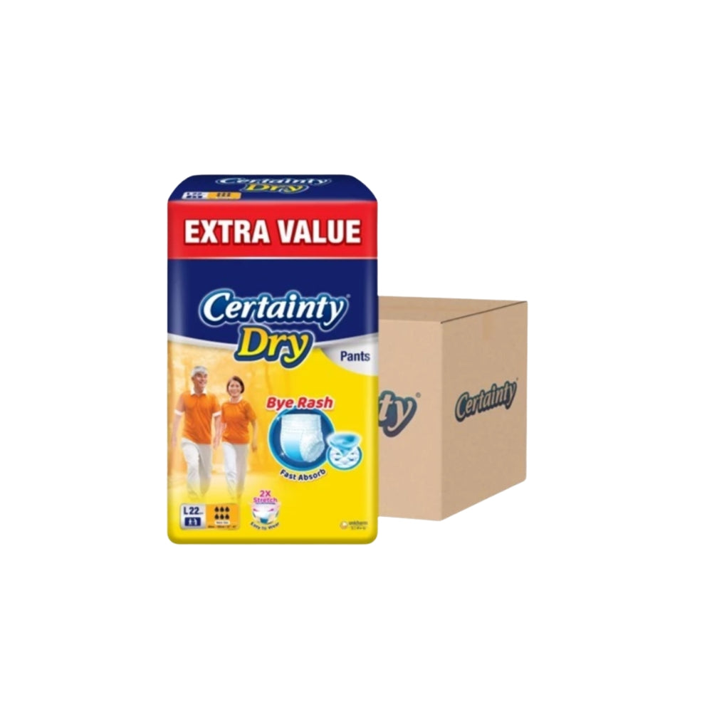 CERTAINTY DRY PANTS JUMBO PACK L 22S