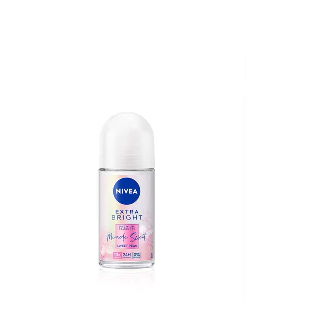 NIVEA ROLL ON EXTRA BRIGHT MIRACLE SWEET 50ML