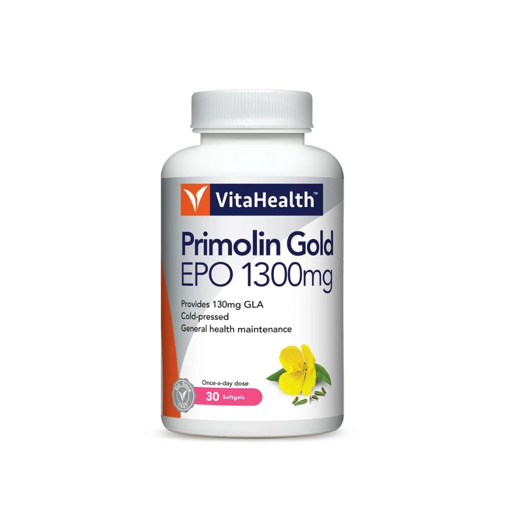 VITAHEALTH PRIMOLIN GOLD EPO 1300MG 30S