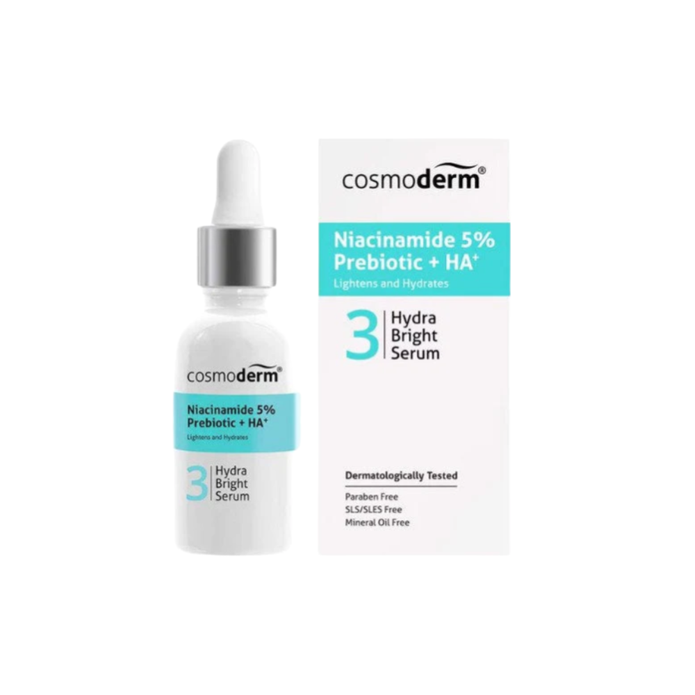 COSMODERM NIACINAMIDE HYDRA BRIGHT SERUM 30ML