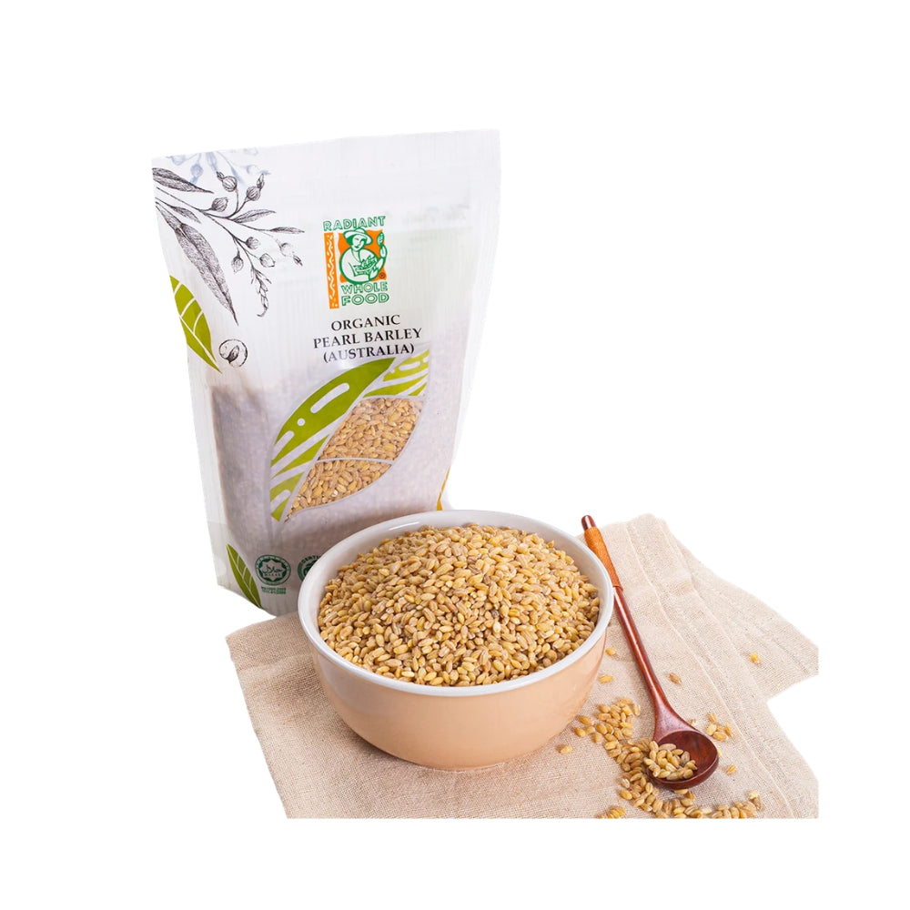 RADIANT ORGANIC PEARL BARLEY 500G