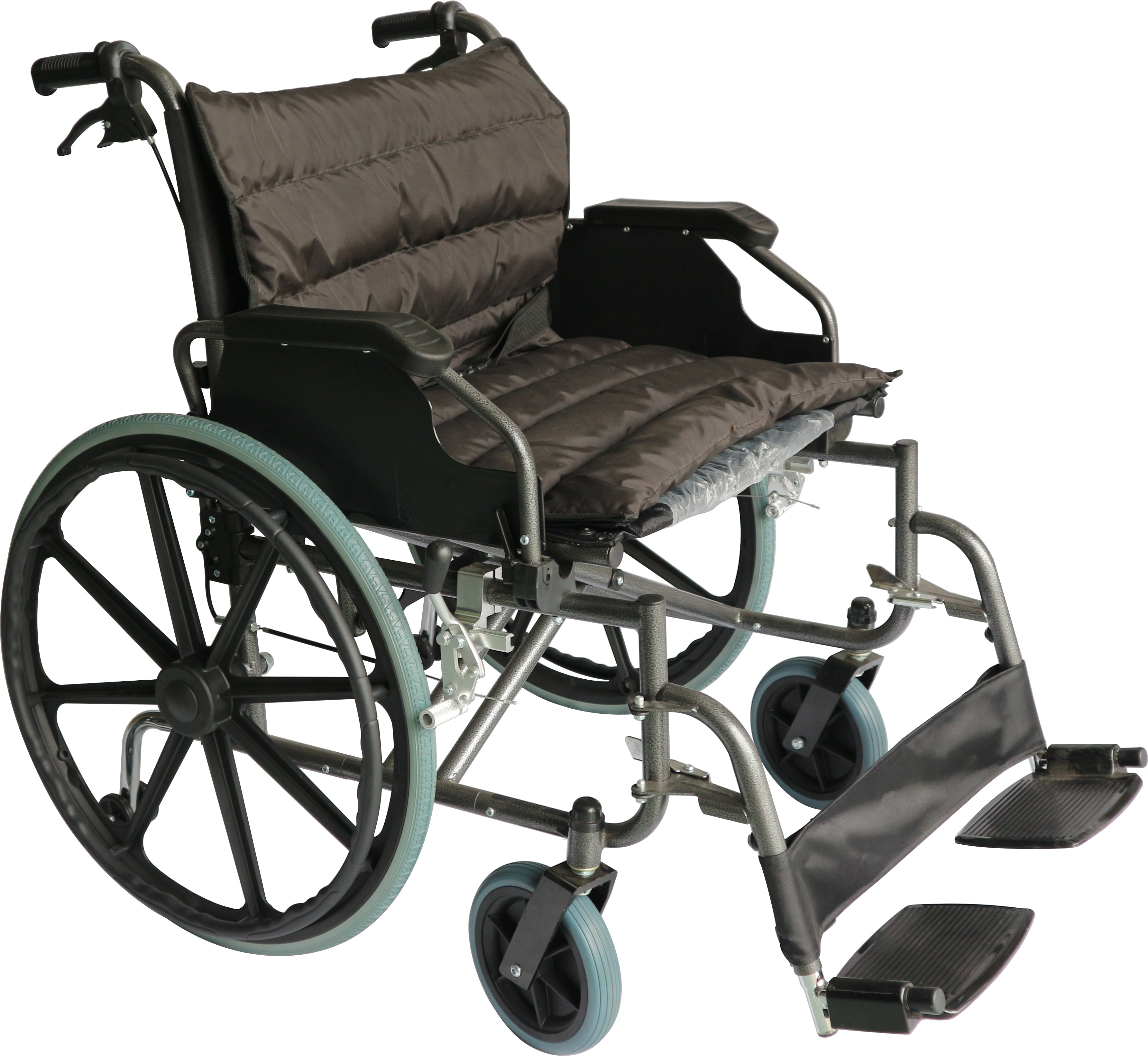 GREEN CITY ECONOMY HEAVY DUTY MAX CAPACITY 125KG WHEELCHAIR WC951