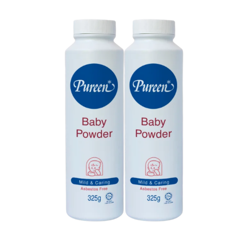PUREEN BABY POWDER MILD & CARING 2X325G