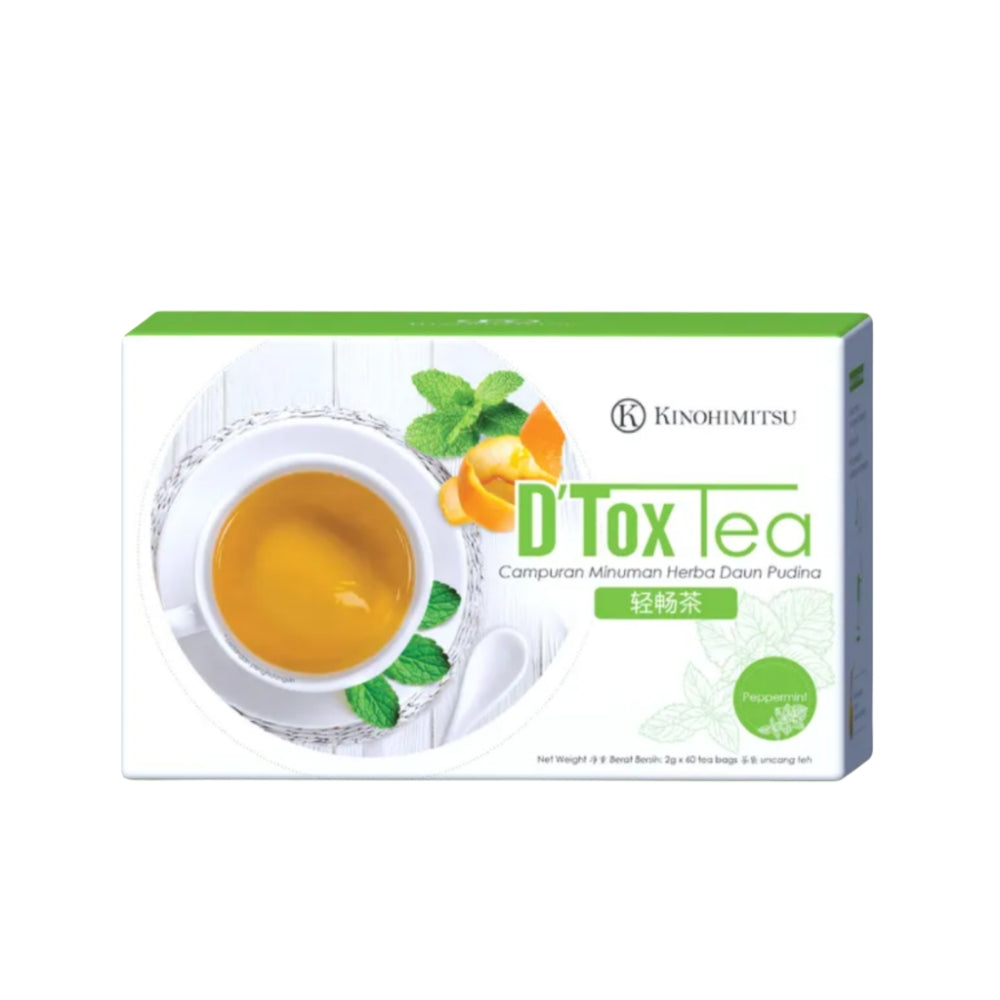 KINOHIMITSU JPAN DTOX TEA PEPPERMINT 60S